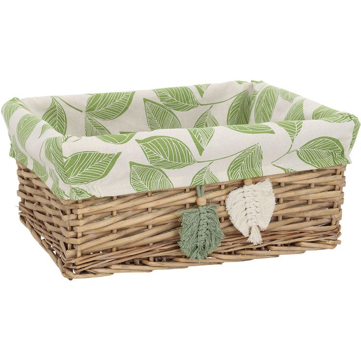Basket WILLI MIRO 40x31xH17cm