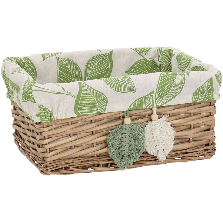 Basket WILLI MIRO 34x25xH15cm