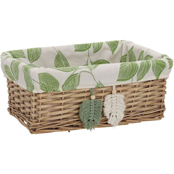 Basket WILLI MIRO 38x25xH16cm