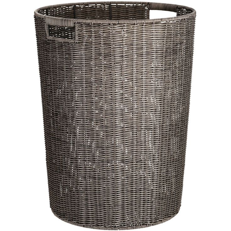 Basket BASILE D43/36xH56cm, dark