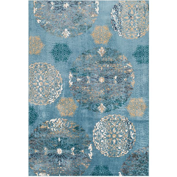 Carpet ZOE-5, 160x230cm, blue
