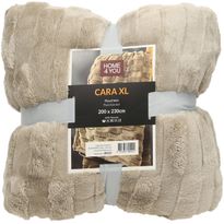 Torkkupeitto Home4You CARA XL 200x230 cm, beige