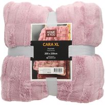 Torkkupeitto Home4You CARA XL 200x230 cm, vaaleanpunainen