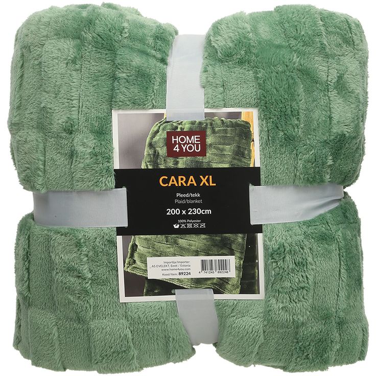 Plaid CARA XL 200x230cm, green