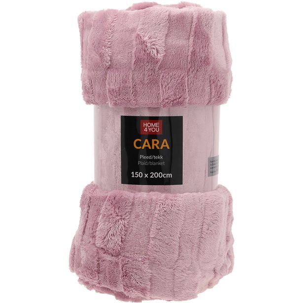 Plaid CARA 150x200cm, pink