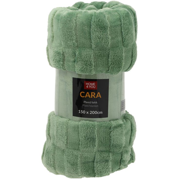 Plaid CARA 150x200cm, green