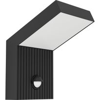 Ulkoseinävalaisin LED Grottazzolina musta, geometrinen malli