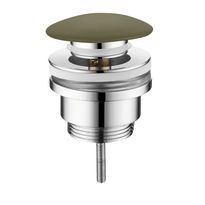 Pohjaventtiili Kerasan, suljettava, keraaminen, matta,  vihreä