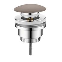 Pohjaventtiili Kerasan, suljettava, keraaminen, matta,  tummanharmaa