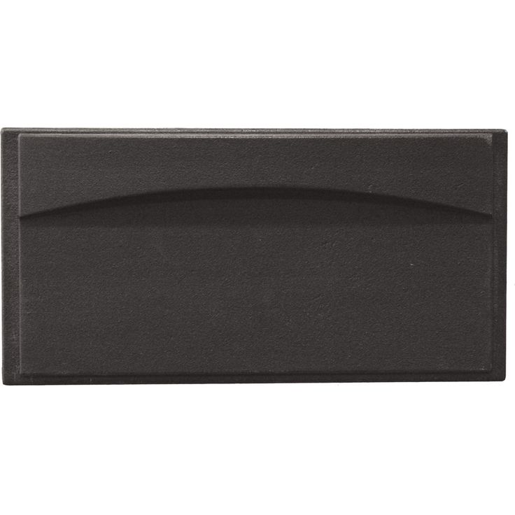 Tuhkaluukku HTT 412, 270x130mm, musta