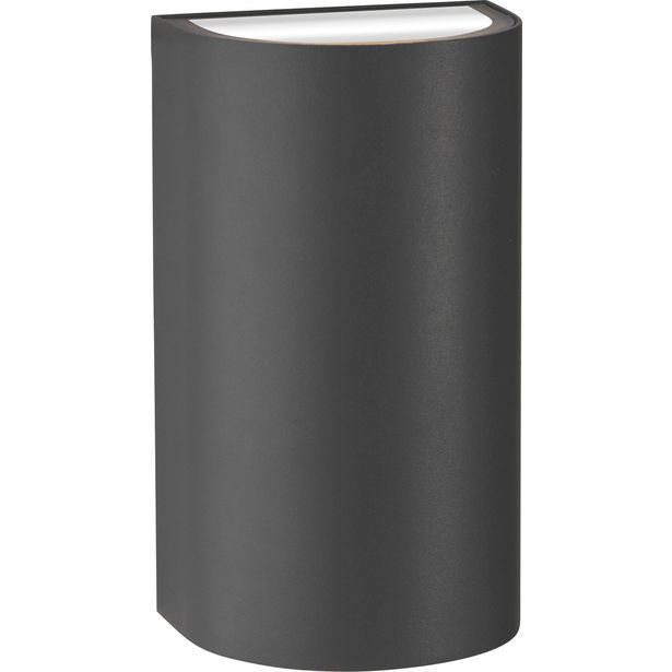 Seinävalaisin Led Energie ROOMA, 2xGU10, IP44, max. 28W x 2, antrasiitinharmaa