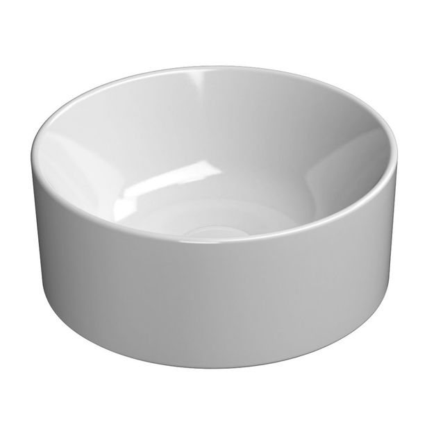 Malja-allas Interia Kube Ø320 mm, valkoinen
