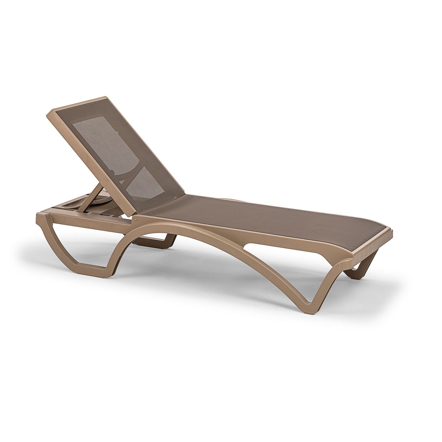Aurinkotuoli Linento Garden Royal Mesh Sunlounger, muovi, beige