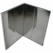 Puukiukaan suojaseinä Vilpra, NP 536x526x782mm, teräs