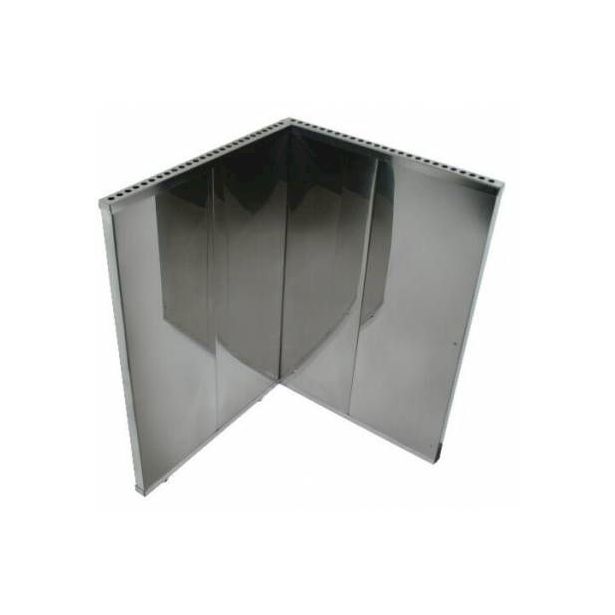 Puukiukaan suojaseinä Vilpra, NP 536x526x782mm, teräs