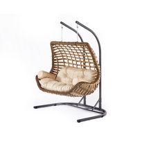Riipputuoli Linento Garden Junda, 2-istuttava, beige