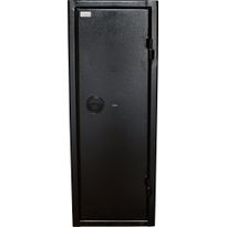 Asekaappi Genzo SolidSafe, 104 kg, avainlukko, musta