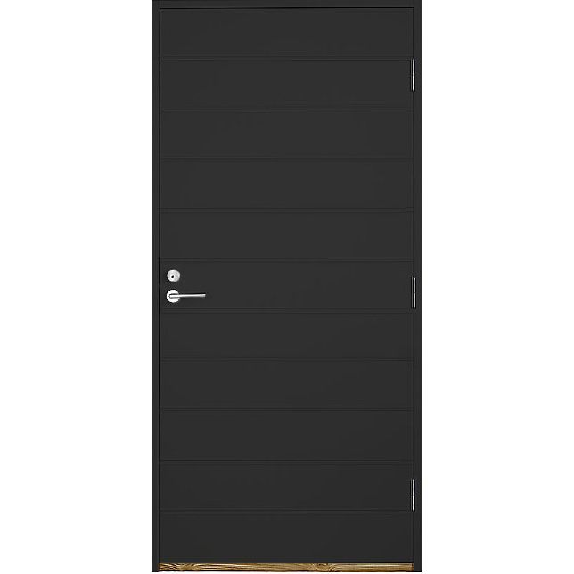 Varaston ovi Aarni Vaaka, 9-10x21, karmi 92mm, RR23 tummanharmaa