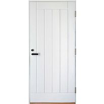 Ulko-ovi Aarni Umpi Plus 9x21, karmi 115mm, valkoinen