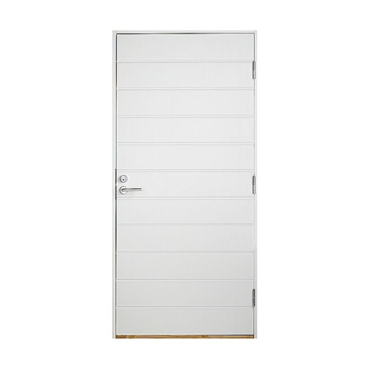 Varaston ovi Aarni Vaaka 9-10x21, karmi 92mm, valkoinen