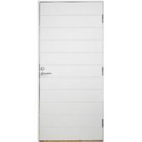 Ulko-ovi Aarni Vaaka Plus 10x21, karmi 115mm, valkoinen