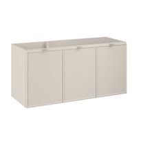 Allaskaappi Interia Bredvik, 3-ovella, 120x46x57 cm, beige