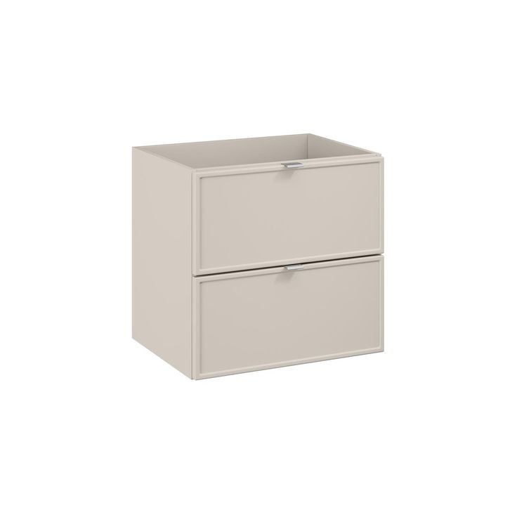 Allaskaappi Interia Bredvik, laatikoilla, beige, eri kokoja