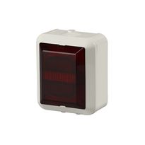 Merkkivalokaluste Kosti PUN/LED/230V/25mA/IP55 PPR valkoinen