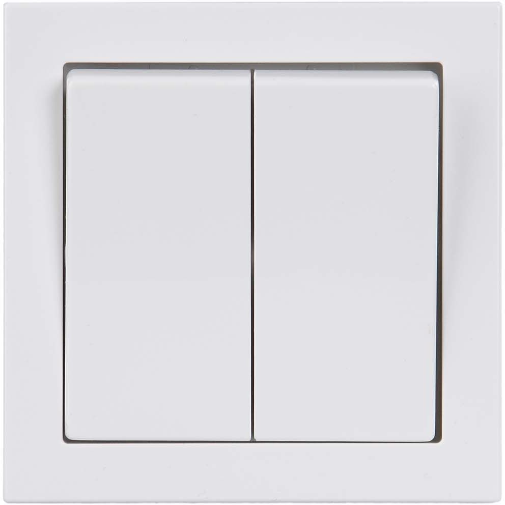 Kytkin Impressivo 5/16A/250V/IP44 UPJ 0X valkoinen