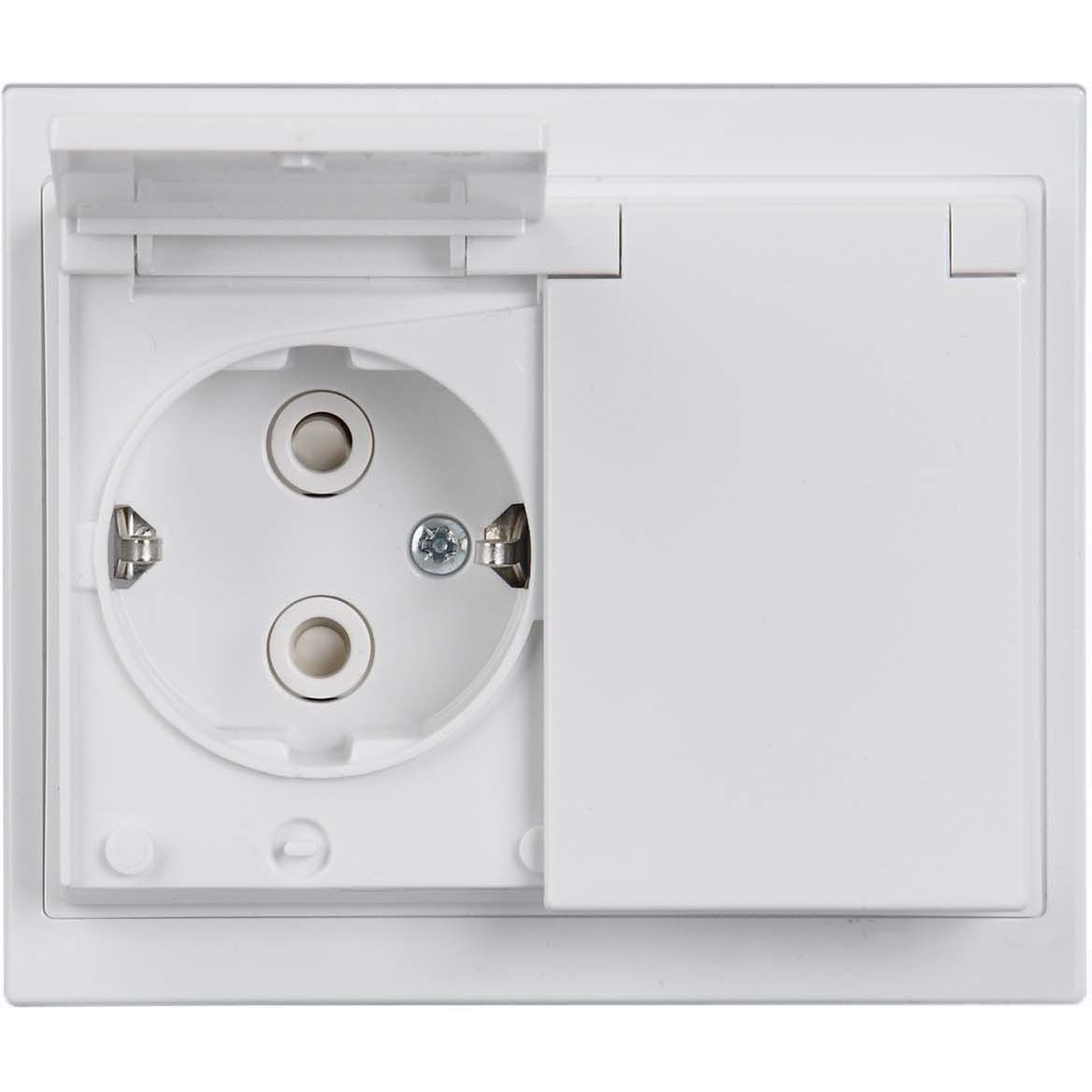 Pistorasia Impressivo 2S/16A/250V/IP44 UPJ 0X valkoinen
