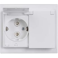Pistorasia Impressivo 2S/16A/250V/IP44 UPJ 0X valkoinen