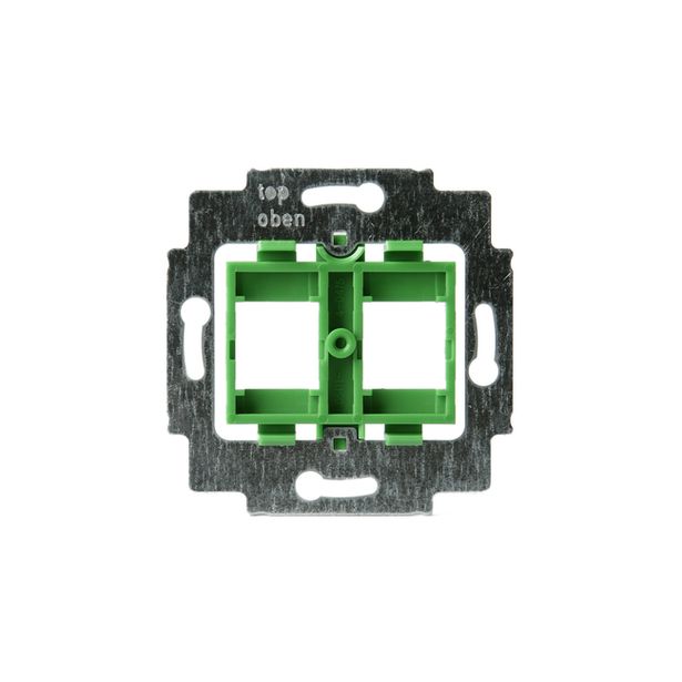 Telerasian runko, vihreä, 2 x RJ-45 Systimax liittimelle