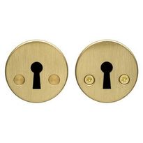Avainkilpi Abloy LH001 A, harjattu, messinki