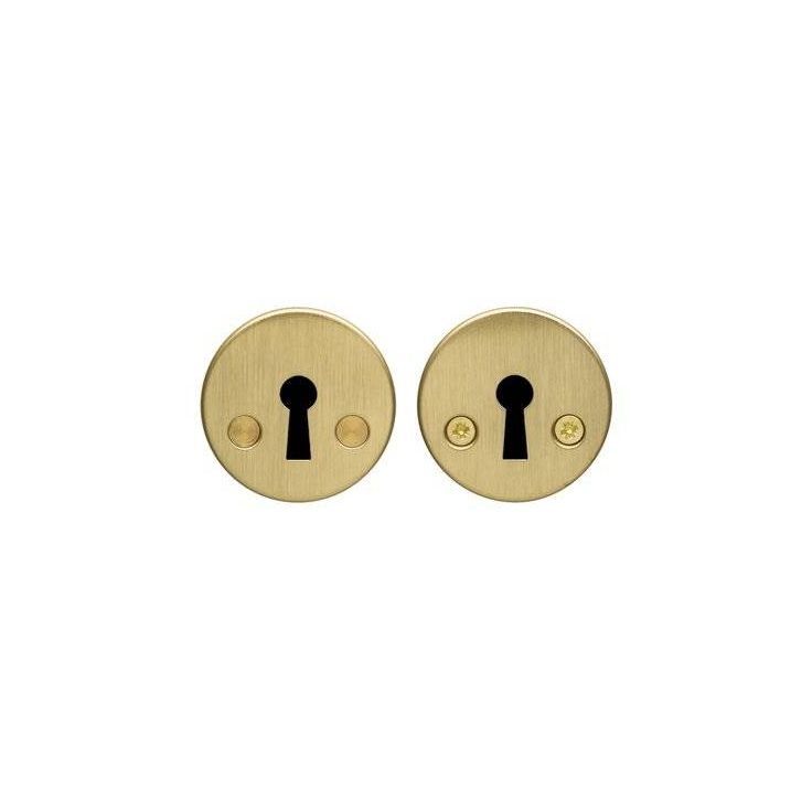 Avainkilpi Abloy LH001 A, harjattu, messinki