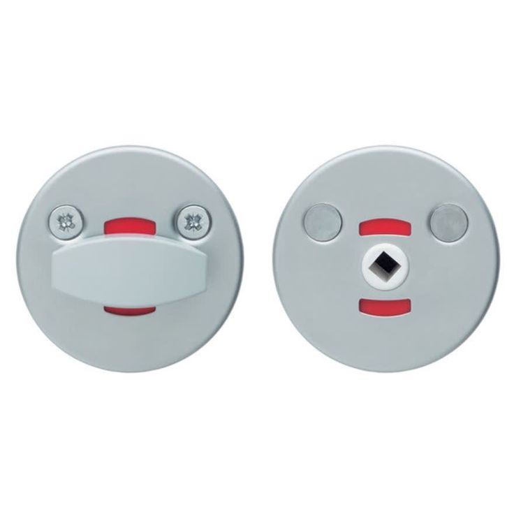 Vääntönuppi Abloy 001 WC, satiinikromattu