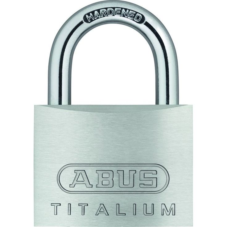 Riippulukko Abus Titalium 50mm,  54TI/50 B/DFNLI