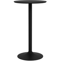 Baaripöytä Home4You IBIZA Ø60xK105 cm, musta/saarni