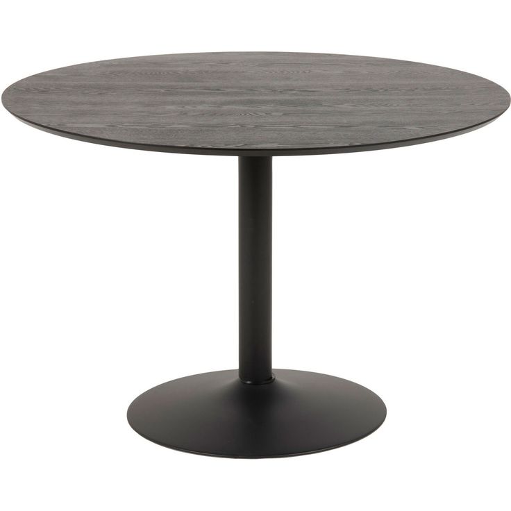 Dining table IBIZA D110xH74cm, black