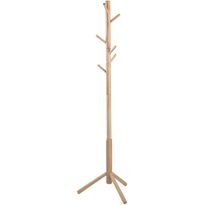 Naulakko Home4You BREMEN K176 cm, luonnonväri, ruskea