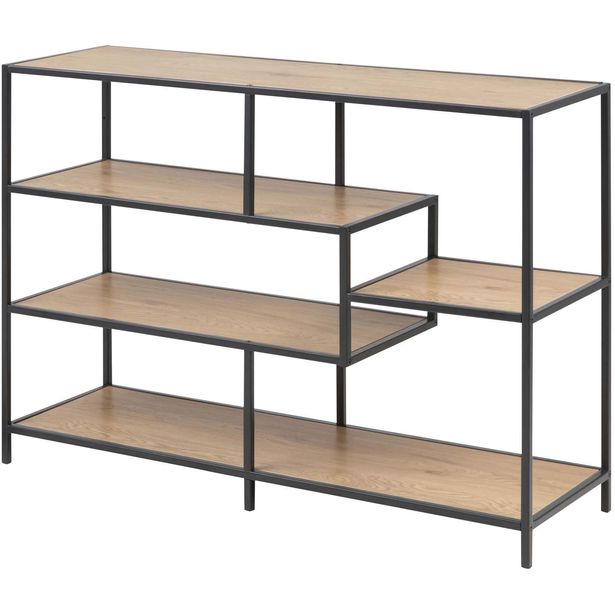 Shelf SEAFORD 114x35xH78cm, oak