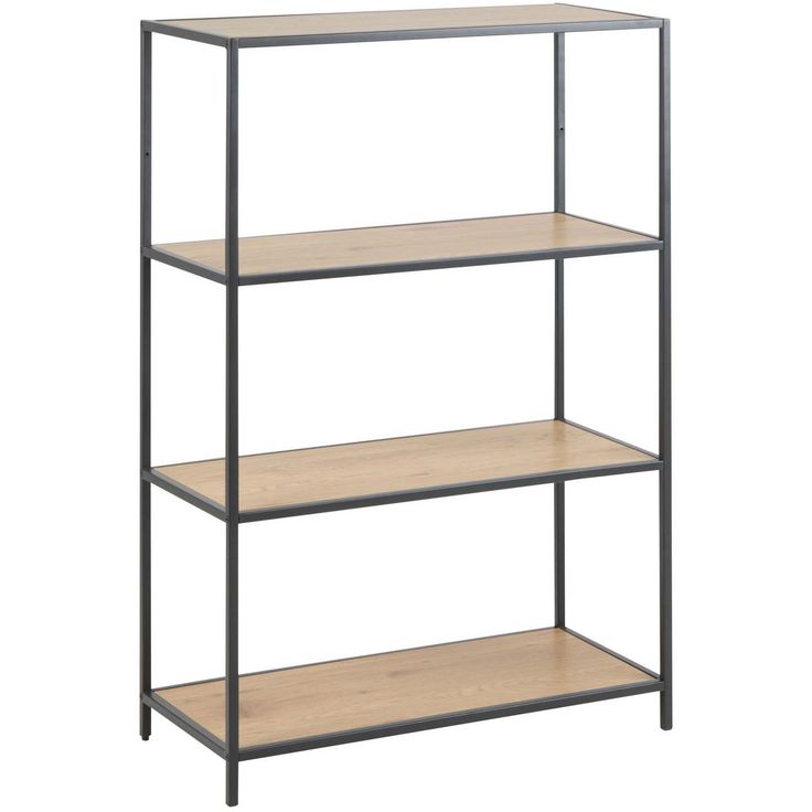 Shelf SEAFORD 77x35xH114cm, oak