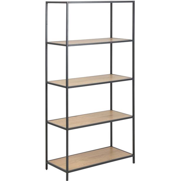 Shelf SEAFORD 77x35xH150cm, oak