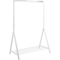 Vaateteline Home4You BRENT 117x59xK165 cm, eri värejä