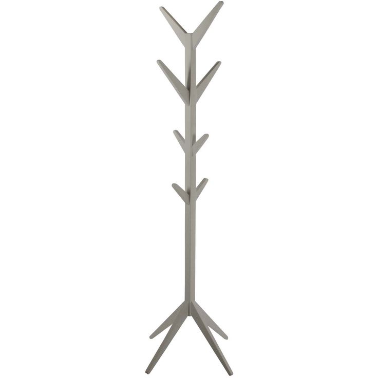 Coat rack ASCOT H178cm, grey