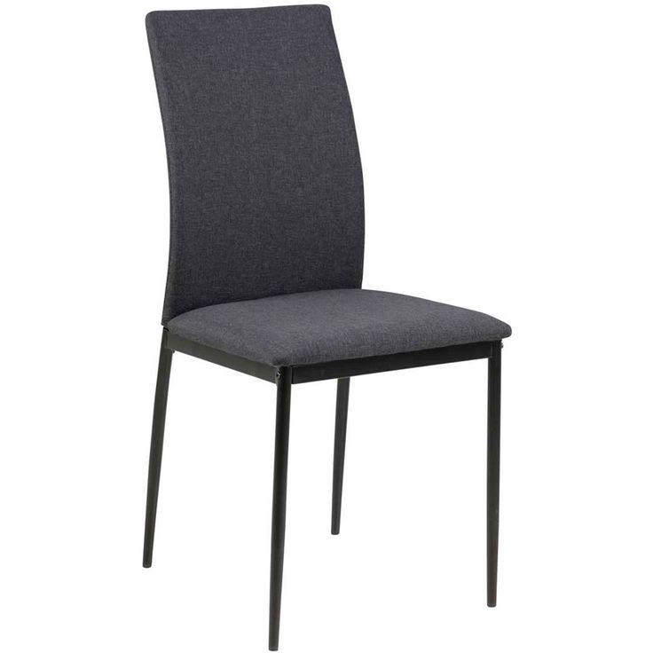 Dining chair DEMINA dark grey