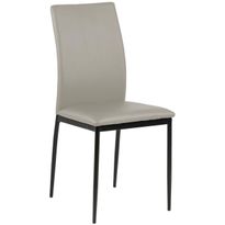 Ruokapöydän tuoli Home4You DEMINA, taupe, beige
