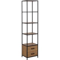 Hylly Home4You SEAFORD 42x35xK185 cm, luonnonväri, beige