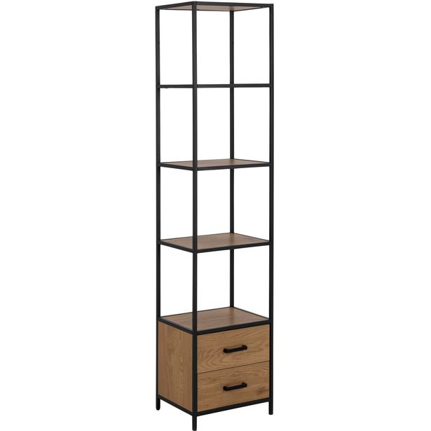 Shelf SEAFORD 42x35xH185cm, natural