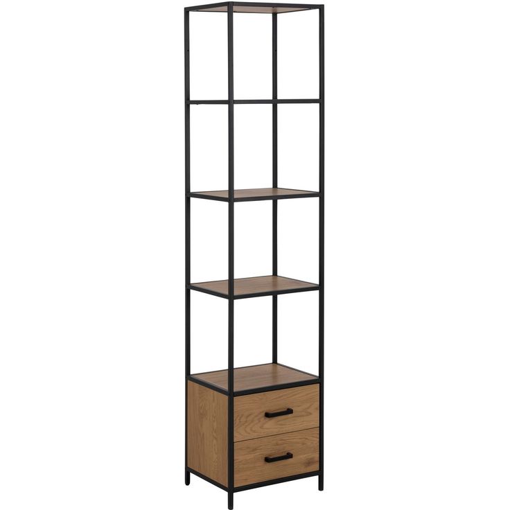 Shelf SEAFORD 42x35xH185cm, natural