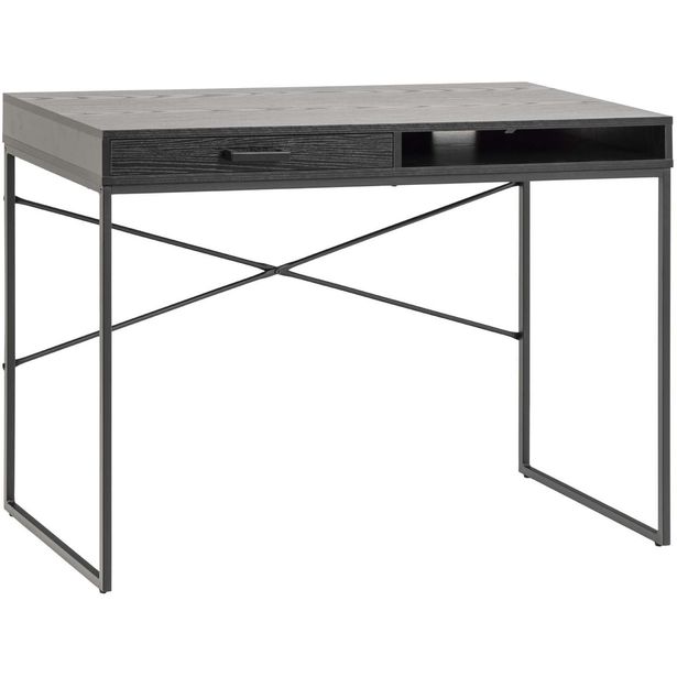 Desk SEAFORD 110x45xH75cm, black